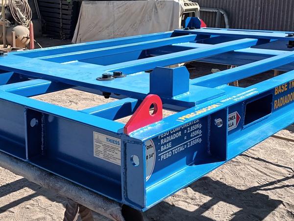 Base de traslado de radiador CAT 793