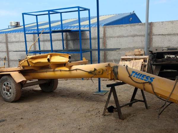 Lanza de tiro para CAEX